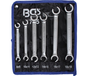Набор разрезных ключей 8-19 мм, 6 предм. BGS 1745