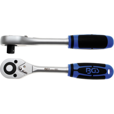 Трещотка BGS2304 1/2", реверсивная 2-комп. рукояткой