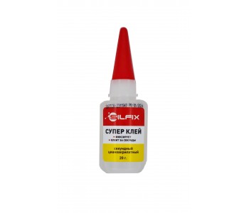 Клей цианоакрилатный SILFIX, 20г