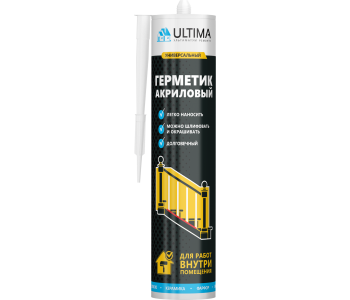 Герметик акриловый ULTIMA белый 280 мл