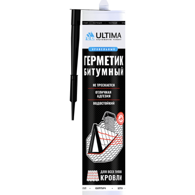 Герметик битумный Ultima Bitum 260 мл