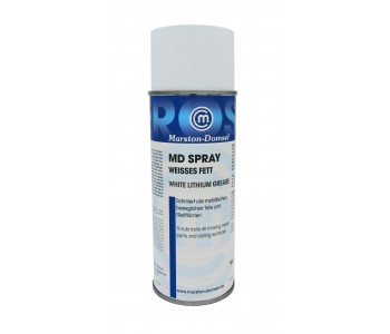 Высокоадгезивная белая литиевая смазка MD White Lithium Grease, спрей 400мл
