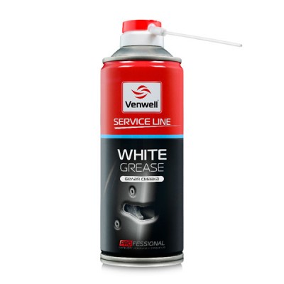 Белая смазка VENWELL White Grease, спрей 400мл