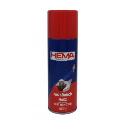 Удалитель ржавчины Hema Rust Remover, спрей 200мл