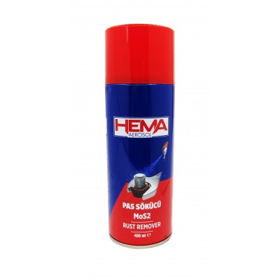 Удалитель ржавчины HEMA Rust Remover, спрей 400мл