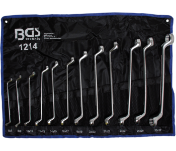 Набор ключей накидных 6-32 мм, 12 предметов, BGS 1214