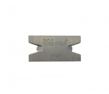 Нож зачистной для Elumatec Sturtz 19x40x3,0 Z=2 для белых профилей YT27