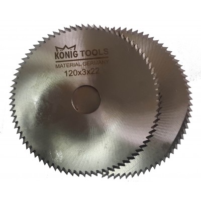 Комплект дисков подрезных Konig HSS 45° 115x4,0x22мм, 80 зубьев