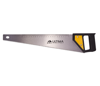 Ножовка по дереву Ultima, 500 мм, каленный зуб, пласт рукоятка