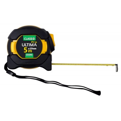 Рулетка Ultima Pro 5м х 19мм, автоматическая фиксация, магнит