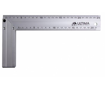 Угольник Ultima, 400 мм, алюминиевый, литой