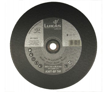 Круг отрезной по металлу для стационарных машин Premiumflex,  350x3,5x25,4