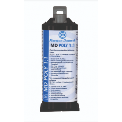 Клей для полипропилена MD Poly, картридж 50г