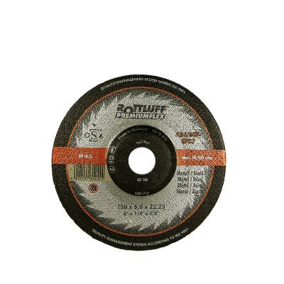 Круг зачистной по металлу Premiumflex, 150х6,0х22,23