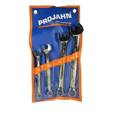 Набор ключей комбинированных с трещоткой PROJAHN 4462, 4 предмета