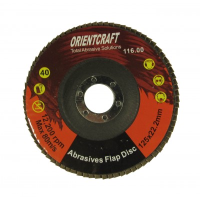 Круг лепестковый 125 K40 T29 (КЛТ2) ORIENTCRAFT