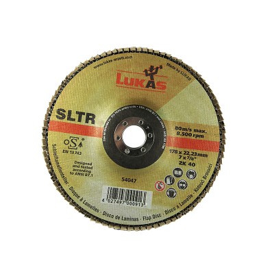 Круг лепестковый Lukas SLTR, 178х22,23 ZK40