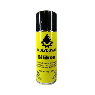 Силиконовая смазка спрей с пищевым допуском MOLYDUVAL Silikon Spray