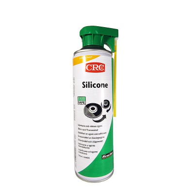 Пищевая силиконовая смазка спрей CRC SILICONE FPS, 500 мл